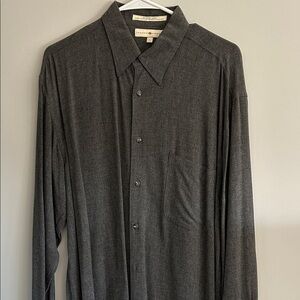 Joseph Abboud Dark Gray Button-Down Shirt